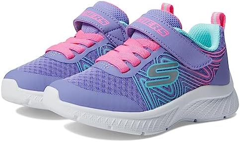 Skechers Unisex-Child Microspec Plus-Swirl Sweet Sneaker