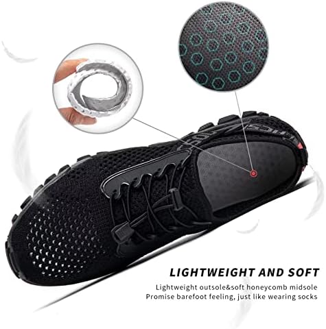 SOBASO Water Shoes Women Men Quick Drying Swim Beach Aqua Shoes For Water Sport Diving Hiking Sailing Travel