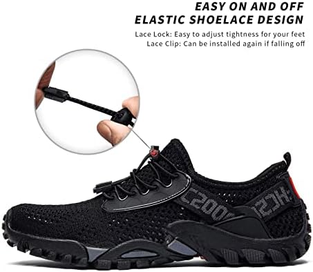 SOBASO Water Shoes Women Men Quick Drying Swim Beach Aqua Shoes For Water Sport Diving Hiking Sailing Travel