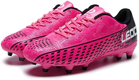 Soccer Cleats For Men's And Women's Outdoor Unisex Football Shoes Firm Rugby Boots