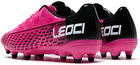Soccer Cleats For Men's And Women's Outdoor Unisex Football Shoes Firm Rugby Boots