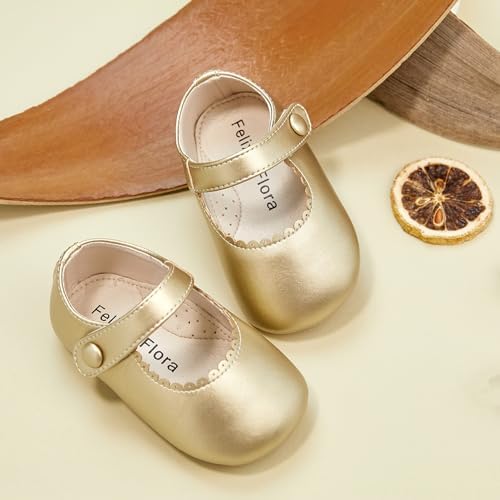 Soft Sole Baby Dress Shoes - Infant Baby Walking Shoes Moccasinss Rubber Sole Crib Shoes