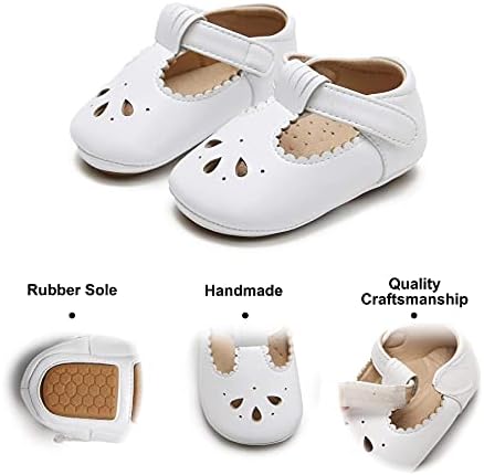 Soft Sole Baby Shoes - Infant Baby Walking Shoes Moccasins Rubber Sole Crib Shoes