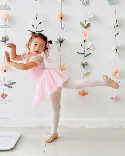 Stelle Ballet Shoes For Girls Toddler Ballet Slippers Soft Leather Boys Dance Shoes For Toddler/Little Kid/Big Kid