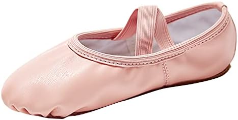 Stelle Ballet Shoes for Girls Toddler Dance Slippers Soft Leather Ballerina Boys Shoes for Toddler/Little Kid/Big Kid/Women