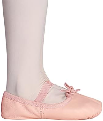 Stelle Ballet Shoes For Girls Toddler Genuine Leather Ballet Dance Slippers For Toddler/Little/Big Kids/Boys