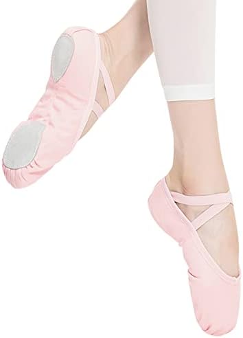 Stelle Canvas Ballet Shoes For Girls Dance Ballet Slippers Shoes（Toddler/Little/Big Kid/Women）