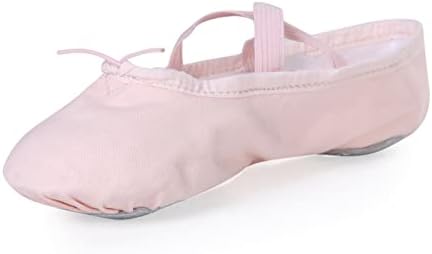 Stelle Canvas Ballet Shoes for Girls Dance Ballet Slippers Shoes（Toddler/Little/Big Kid/Women）