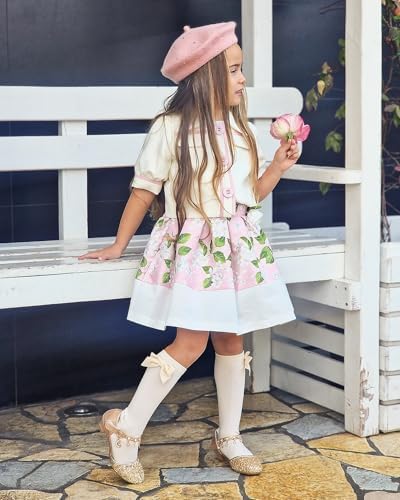 Stelle Girls High Heels Sequins Dress Sandals Princess Dress Shoes Flower Wedding Party Shoes