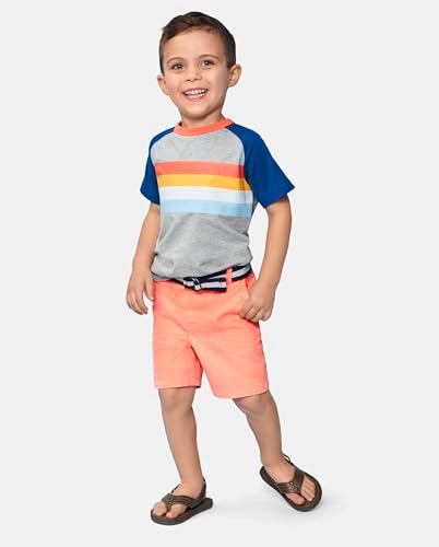 The Children's Place Baby Boys And Toddler Casual Flip Flops With Backstrap Tan