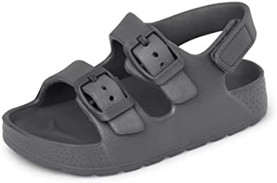The Children's Place Baby Boys And Toddler Everyday Double Buckle Slide Sandals With Backstrap