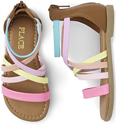 The Children's Place Baby-Girl's Toddler Gladiator Sandals