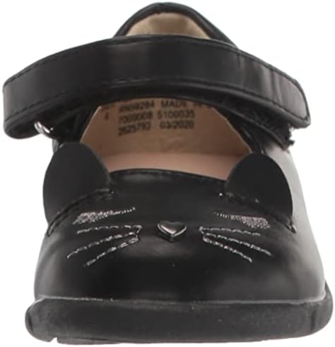 The Children's Place Baby-girls And Toddler Uniform Embroidered Cat Shoes