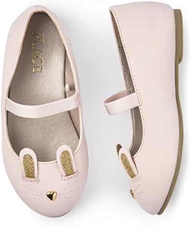 The Children's Place Baby Girls' Bunny Ballet Flat