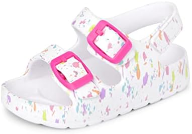 The Children's Place Girl's And Toddler Everyday Slide Sandals With Backstrap