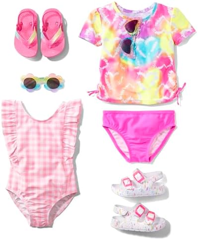 The Children's Place Girl's And Toddler Everyday Slide Sandals With Backstrap