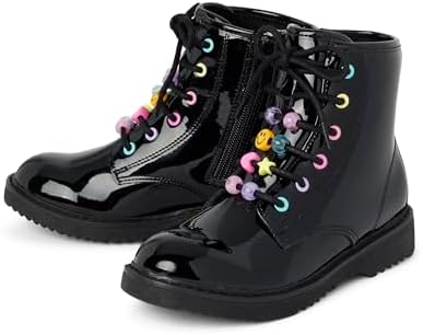 The Children's Place Girl's Lace Up Combat Boots