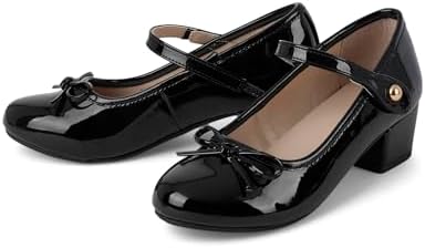 The Children's Place Girl's Low Heel Dress Pumps