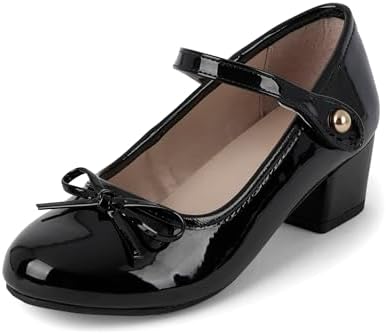 The Children's Place Girl's Low Heel Dress Pumps