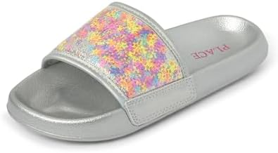 The Children's Place Girls Everday Slip On Slide Sandals
