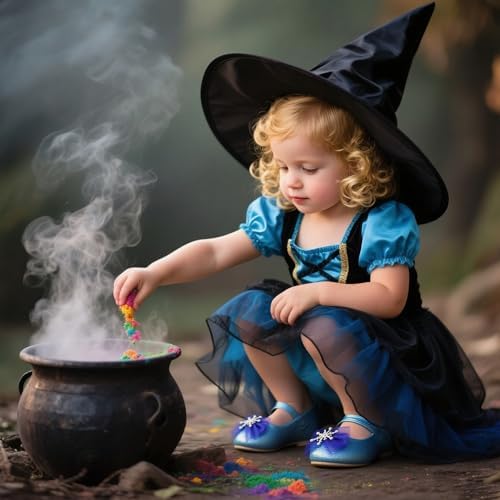 THEE BRON Toddler Girls Dress Shoes Ballet Mary Jane Flats Princess Costume Shoes