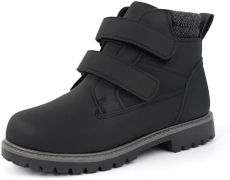 Tobfis Kids Waterproof Strap Work Boots (Toddler/Little Kid/Big Kid)