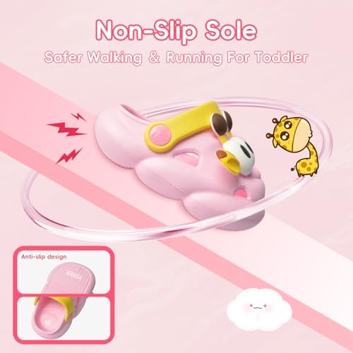 Toddler Boys Girls Slip On Walking Shoes Breathable Quick-Dry Lightweight Barefoot Slippers Slides Non-Slip Summer Outdoor Slip On Shoes