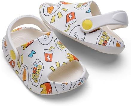 Toddler Clogs Boys Girls Kids Dinosaur Garden Shoes Slip On Sandals Slides Water Summer Shoes For Outdoor Beach Pool