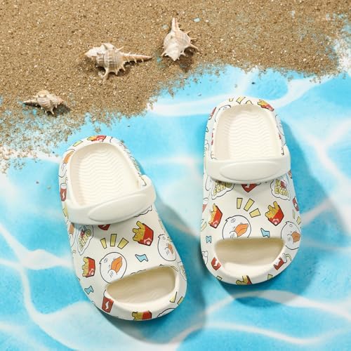 Toddler Clogs Boys Girls Kids Dinosaur Garden Shoes Slip On Sandals Slides Water Summer Shoes For Outdoor Beach Pool