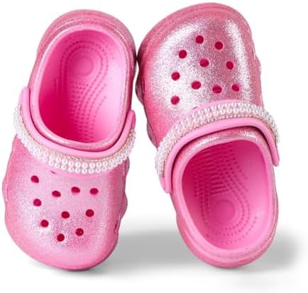 Toddler Clogs for Girls Lightweight Kid Garden Clogs Breathable Slip-on Slides Sandals Slippers Children's Beach Water Shoes