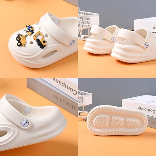 Toddler EVA Material Sandals Kids Clogs For Boys Girls Comfortable Slip On Sandals Beach Pool Slipper