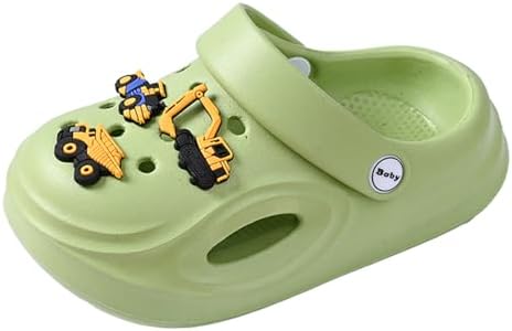 Toddler EVA Material Sandals Kids Clogs for Boys Girls Comfortable Slip on Sandals Beach Pool Slipper