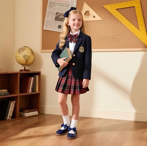 Toddler Girl Mary Jane Dress Oxford Shoes-Little Girl School Uniform Shoes For Wedding Party