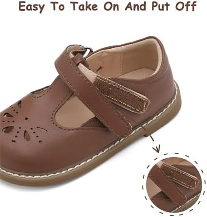 Toddler Girl Mary Jane Dress Shoes-Little Girls School Uniform Shoes