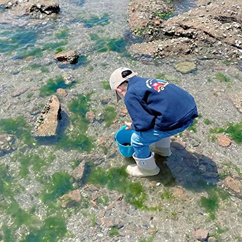 Toddler Kids Rain Boots For Boys Girls Easy-on Lightweight Waterproof Rainboots Baby