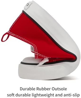 Toddler Little Kid Cushioned Canvas Shoes Slip On Sneakers Soft And Durable