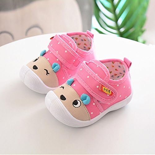 Toddler Squeaky Sneakers No Lace Non Slip First Walking Shoes Running Casual Lightweight Sport Shoes For Baby Infant