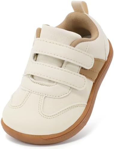 Toddler Wide Toe Box Shoes:Boys Barefoot Shoes Kids Walking Shoes Boy Sneakers Non-Slip Zero Drop Shoes Toddler First Walking Shoes Comfort Tennis Outdoor Activities