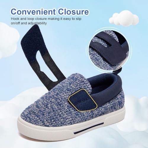 Tombik Toddler Boys & Girls Boat Shoes Kids Canvas Sneakers (Toddler/Little Kid)