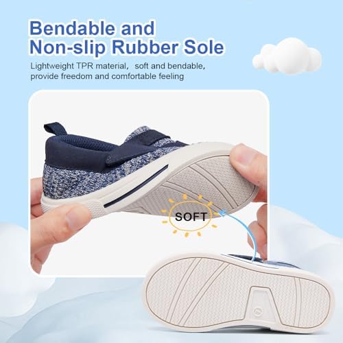 Tombik Toddler Boys & Girls Boat Shoes Kids Canvas Sneakers (Toddler/Little Kid)