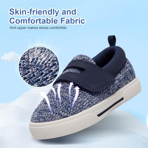 Tombik Toddler Boys & Girls Boat Shoes Kids Canvas Sneakers (Toddler/Little Kid)