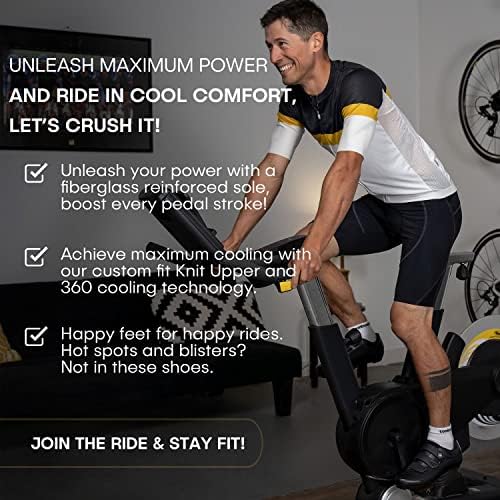 Tommaso Strada Mens SPD & Peloton Shoes—Ready-to-Ride With Peloton Delta Cleat Or SPD Cleats For Road Bicycles & Most Indoor Bikes—Explore Vareity Cycling Shoes & Bike Accessories