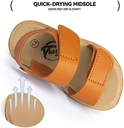 Trary Toddler Sandals For Baby Girls Boys Summer Sandals Cute Kids Shoes Lightweight Open Toe Sandals Beach Holiday Unisex Child Sandals