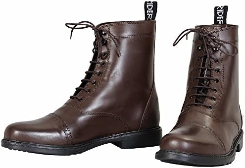 TuffRider Men's Barouque Lace Up Laced Paddock Boots