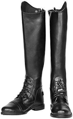 TuffRider Men’s Starter Front Field Boots Durable Easy to Clean Water-Resistant Horse Riding Boots for Men's