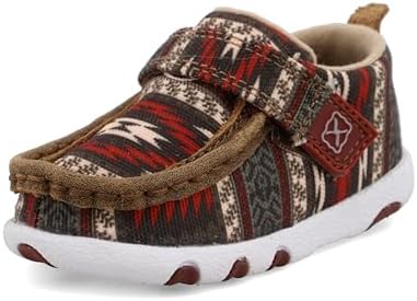 Twisted X Unisex-Baby Infant's Driving Moc