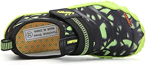 UBFEN Water Shoes For Kids Boys Girls Aqua Socks Barefoot Beach Sports Swim Pool Quick Dry Lightweight Toddler Little Big Kid