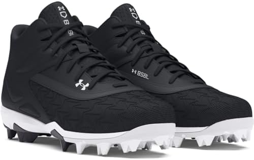 Under Armour Men's Leadoff Mid 3.0 Baseball Cleat Sneaker