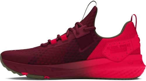 Under Armour Unisex-Adult Project Rock Red One Blood Sweat Respect 4 Sneaker