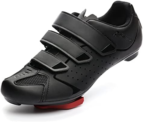 Unisex Cycling Shoes Size 14 Peloton Compatible - Mens Spin Shoes with Look Delta Cleats - Indoor Road Bikes SPD Clips